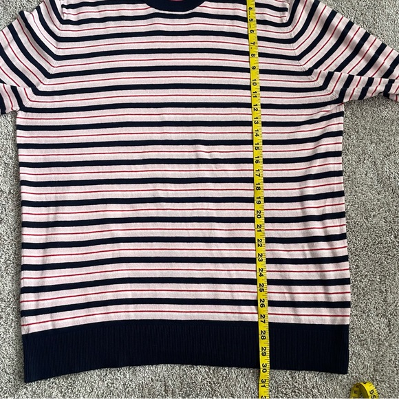 Scotch &Soda Cotton Wool Blend Striped knitted Sweater Pullover XXL BlackPink - Picture 15 of 16